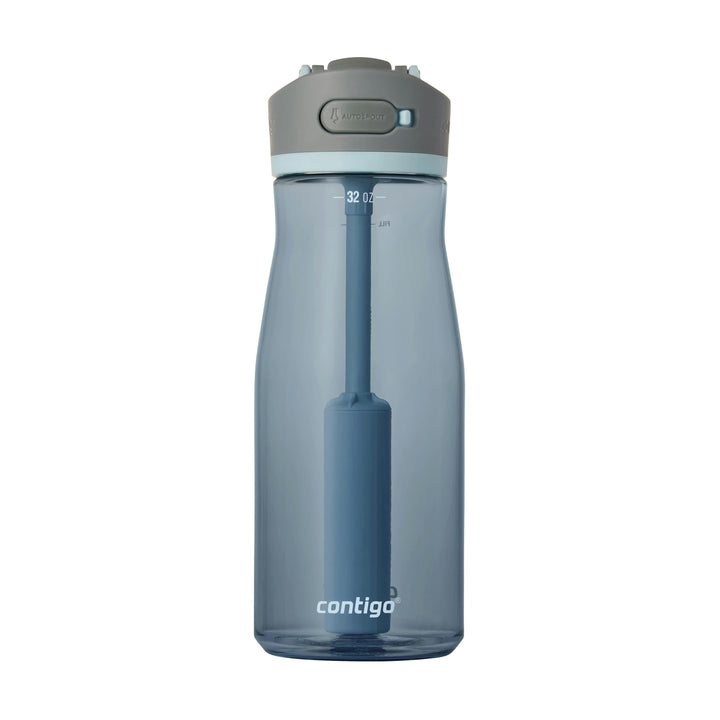 Wells Plastic Filter Water Bottle with AUTOSPOUT® Straw Lid, 32 Oz T7
